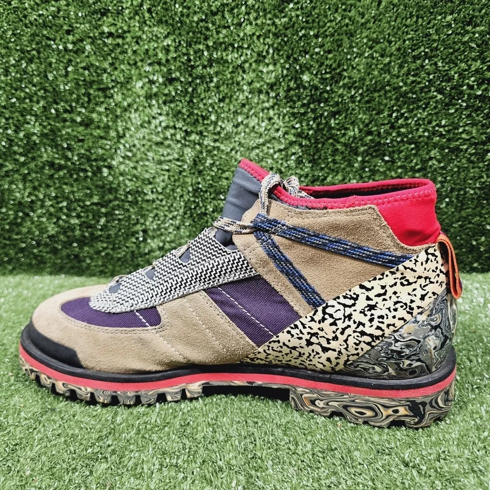 Acne Studios Bla Konst Multicolor Hiking Boots Made In Italy Mens US 11 EU 44‎